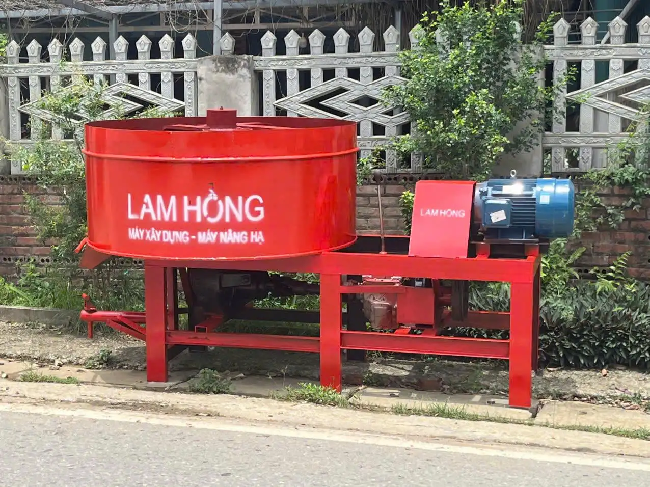 Máy trộn bê tông chạy điện 380V | Giải pháp thi công hiện đại cho công trình lớn nhỏ