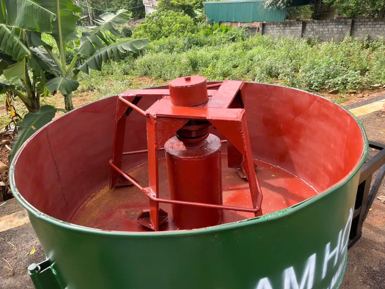 Máy trộn bê tông cưỡng bức 18 bao 3 khối