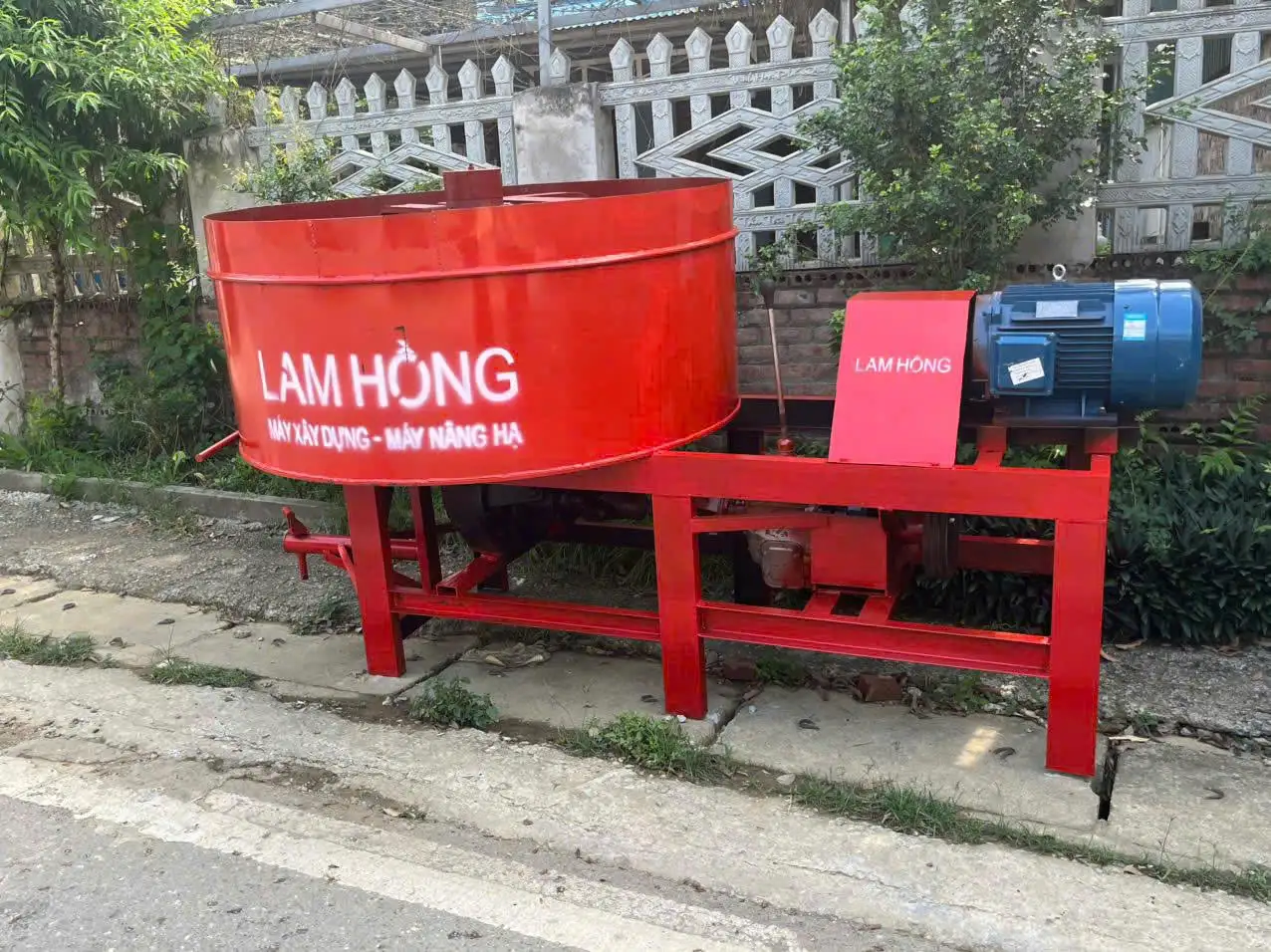 Máy trộn bê tông cưỡng bức 9 bao – Lựa chọn tối ưu cho công trình lớn