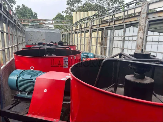 Máy trộn bê tông cưỡng bức 2000 lít