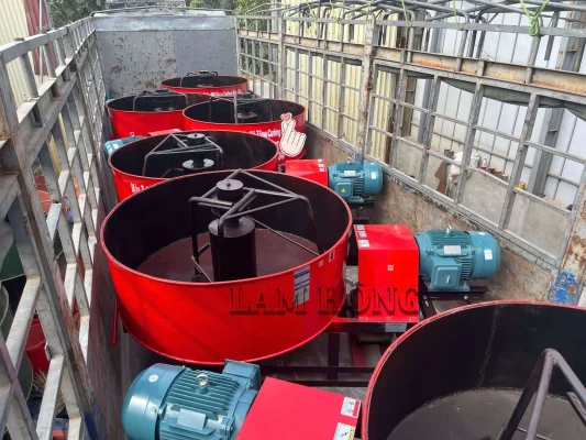 Máy trộn bê tông cưỡng bức 3000 lít