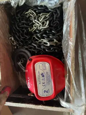 pa lăng xích kéo tay 2 tấn