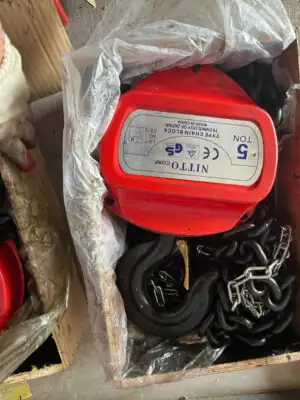 Pa lăng xích kéo tay 3 tấn