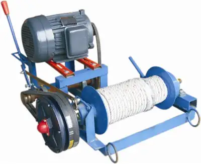 Máy tời kéo trong xây dựng