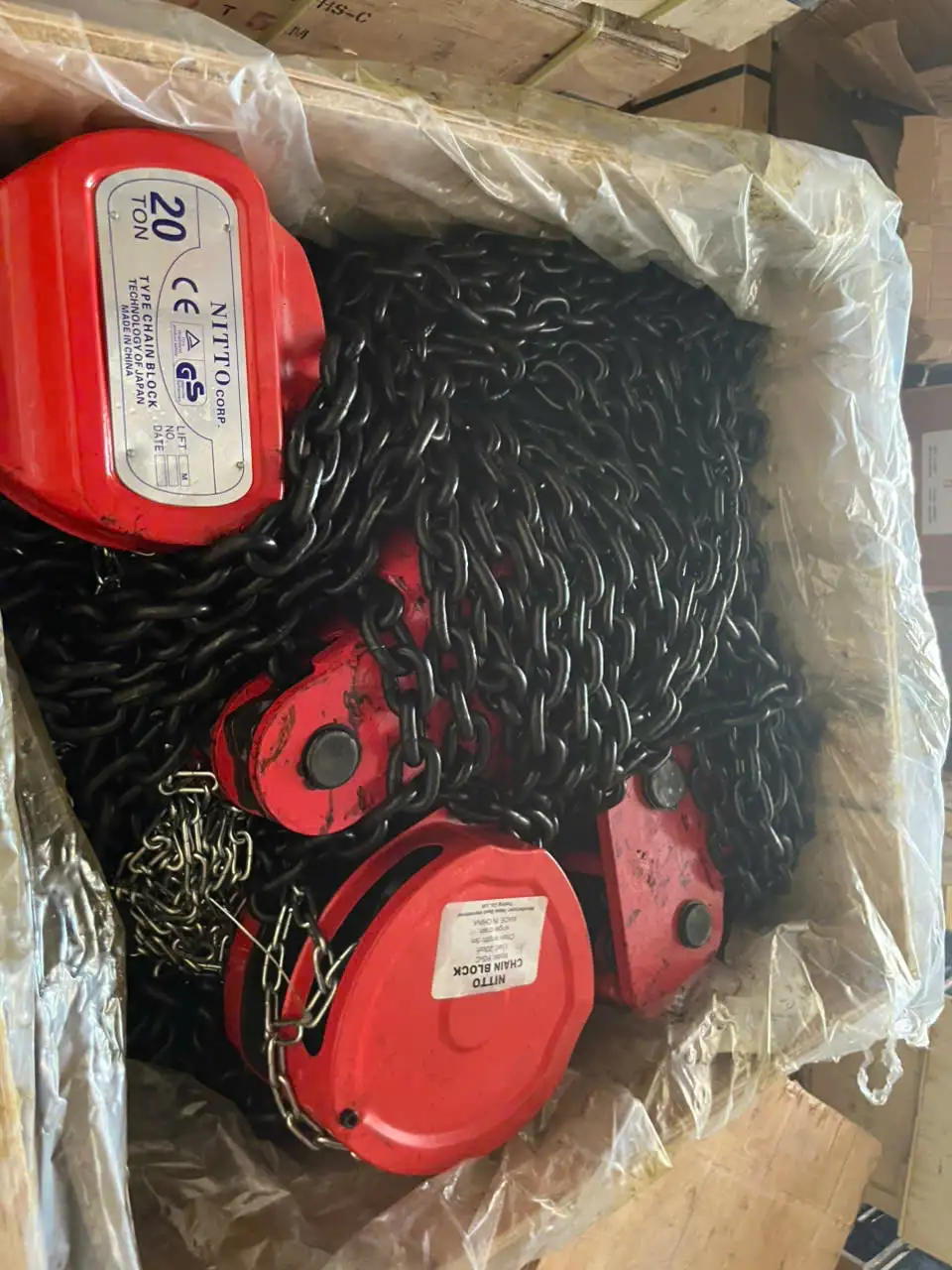 Pa lăng xích kéo tay tại Phú Thọ