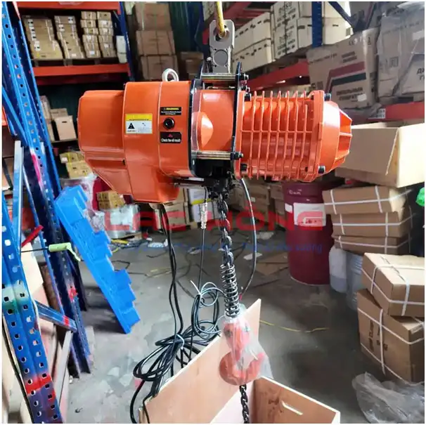 Pa lăng xích điện KKBB cố định SANKYSU