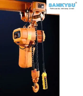 Pa Lăng Xích Điện SANKYSU Di Chuyển Tầm Thấp Có Gì Khác So Với Dòng Tiêu Chuẩn?