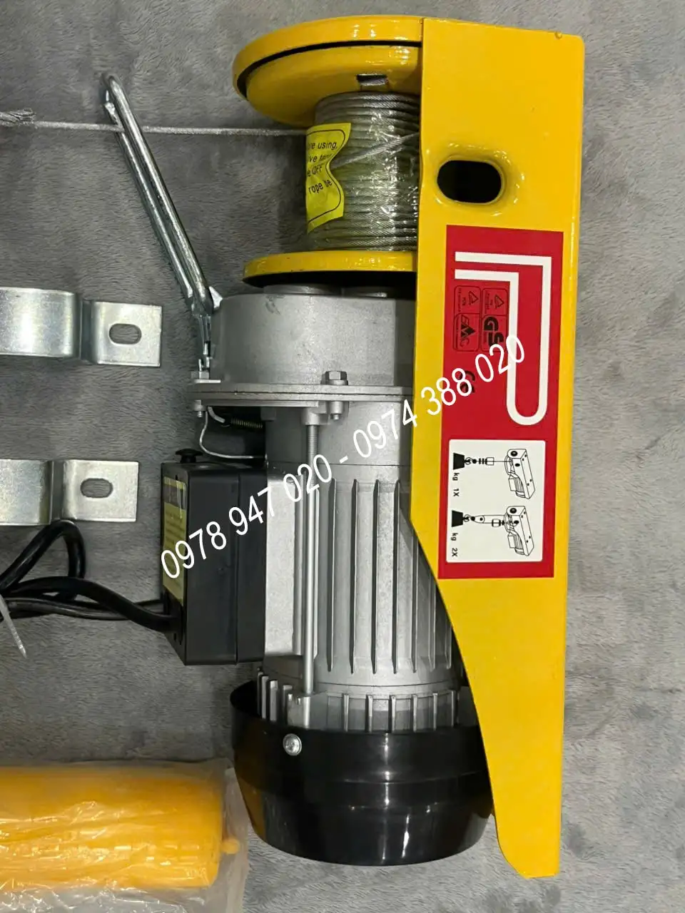 tời điện KCD1000 2000 1 tấn 2 tấn