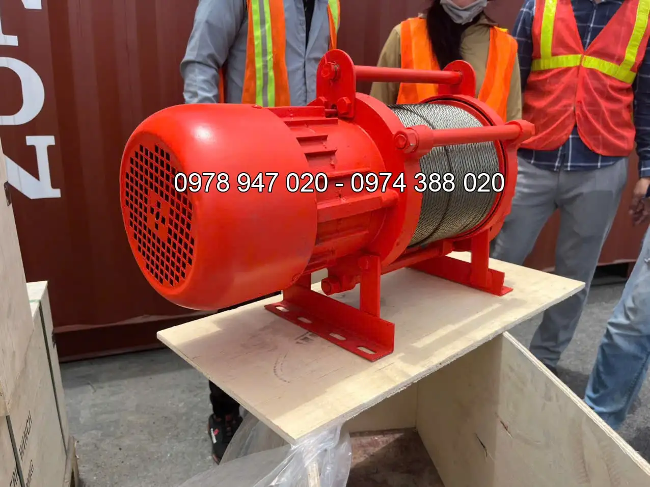 Tời điện SANKYSU KCD500/1000-60MPLUS 220/440kg 220V nhanh