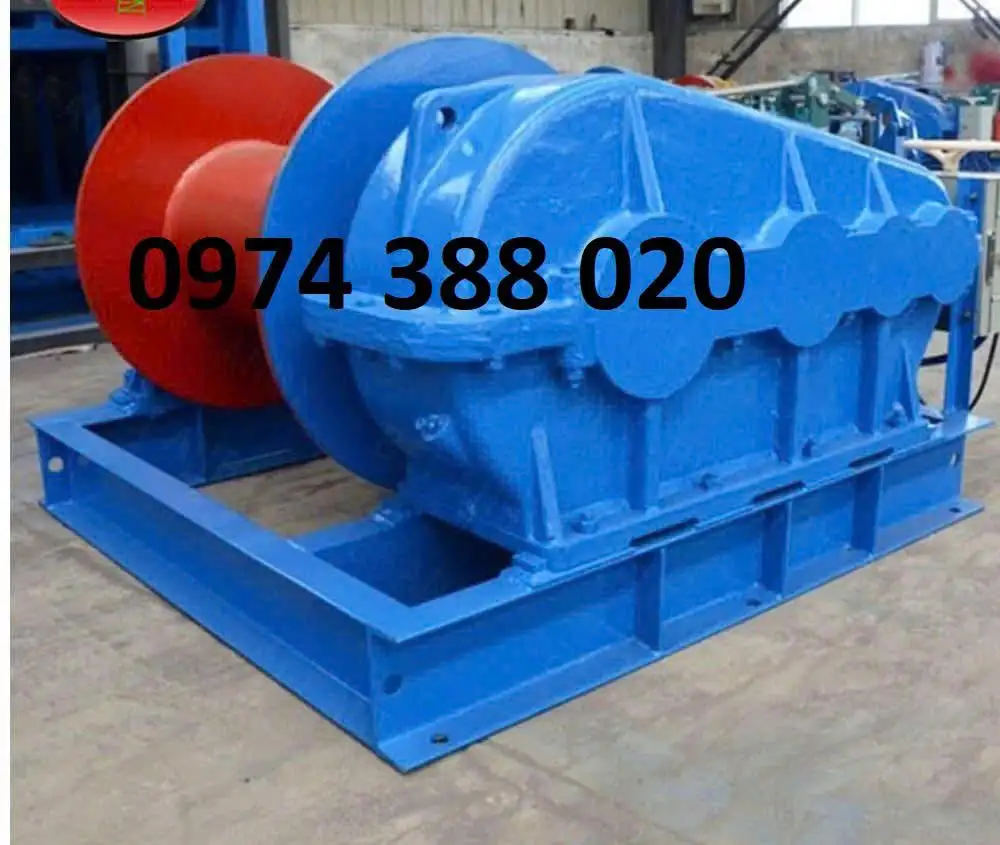 Tời kéo mặt đất dùng cho công trình