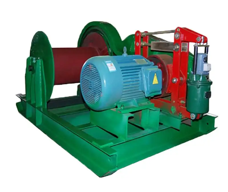 Tời kéo mặt đất dùng cho nhà xưởng