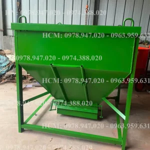 Phễu đổ bê tông cẩu tháp LAM HỒNG 0.6m3
