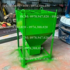 Phễu đổ bê tông cẩu tháp LAM HỒNG 0.6m3