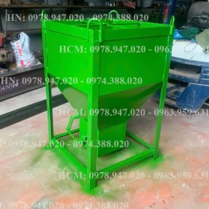 Phễu đổ bê tông cẩu tháp LAM HỒNG 0.6m3