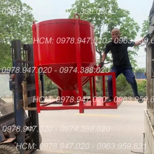 Phễu đổ bê tông LAM HỒNG 0.3m3