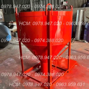 Phễu đổ bê tông LAM HỒNG 0.3m3