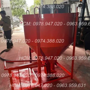 Phễu đổ bê tông LAM HỒNG 0.3m3