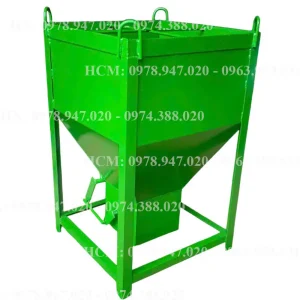 Phễu đổ bê tông cẩu tháp LAM HỒNG 0.6m3