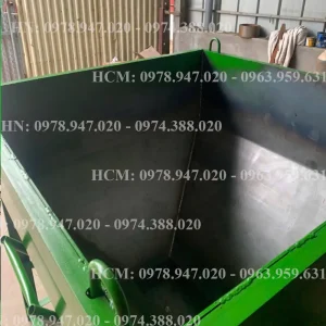 Phễu đổ bê tông cẩu tháp LAM HỒNG 0.6m3