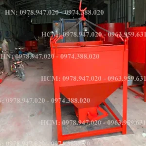 Phễu đổ bê tông cẩu tháp LAM HỒNG 0.6m3